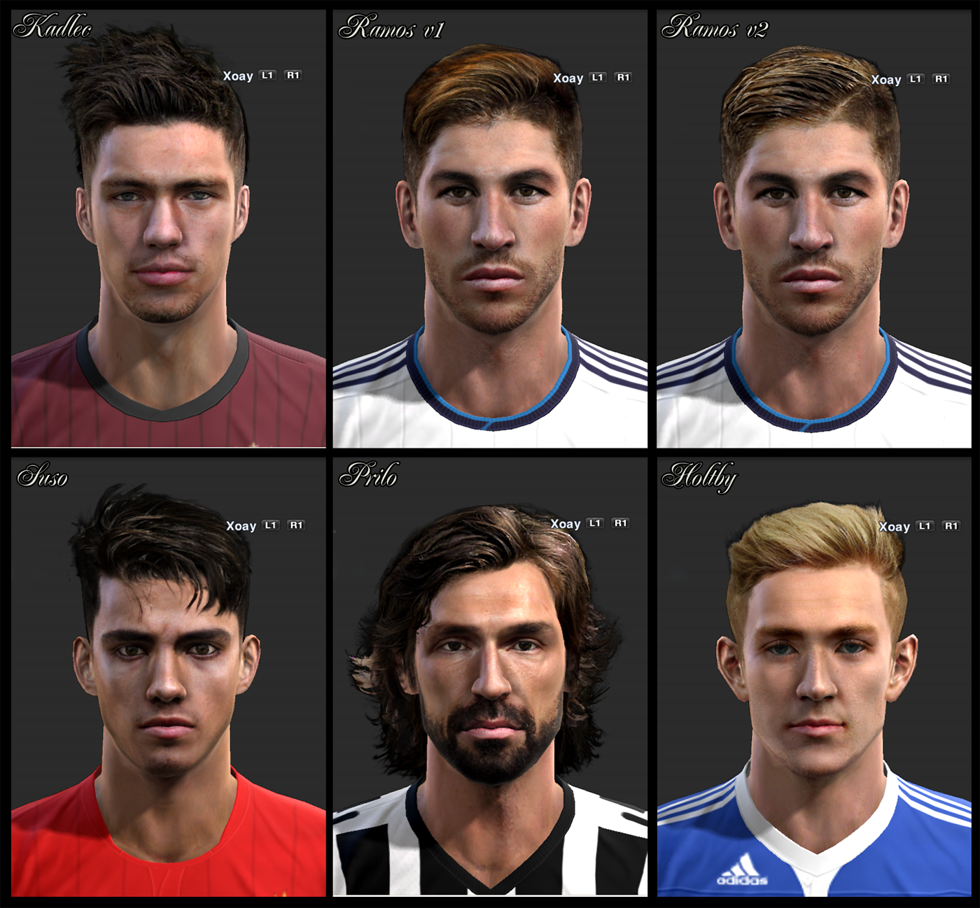 Лицо тьяго алькантара для pes Лицо тьяго алькантара для pes